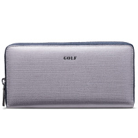 高尔夫GOLF优质牛皮男士手包时尚摔纹手拿包风琴式手抓包多卡位大容量休闲商务
