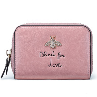 高尔夫GOLF优质耐磨牛皮卡包大容量11卡位时尚潮流女士可装名片卡包