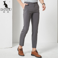 袋鼠(DAISHU) 2019夏季新品 舒适透气松紧腰系带休闲裤 WLC2057123