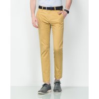 袋鼠(DAISHU) 春夏款修身纯棉时尚简约商务休闲裤 HS2055302