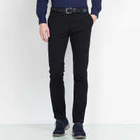 袋鼠(DAISHU) 中年直筒修身松紧腰商务休闲裤 JQ2055906