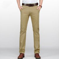 袋鼠(DAISHU) 中年棉质舒适直筒免烫商务休闲裤 KC2059802