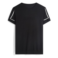 袋鼠(DAISHU)夏季时尚简约舒适圆领短袖t恤 KC5776301
