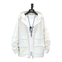 袋鼠(DAISHU)男款夏季薄款连帽防晒服DSHGCF06