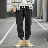 袋鼠(DAISHU)男款束脚牛仔裤DSKL1903