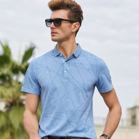 袋鼠(DAISHU)夏季男士新款短袖T恤时尚清凉舒适