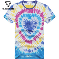 马克华菲短袖T恤男2019夏季纯棉印花体恤男士花色新款打底衫半袖