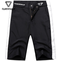 马克华菲休闲短裤男2019夏季新款休闲弹力直筒中裤男士五分裤运动裤潮