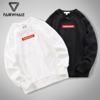 马克华菲卫衣男秋季2021春季韩版潮流男士新款圆领长袖秋装外套潮