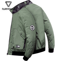 马克华菲羽绒服男短款2019冬季新款韩版潮流翻领毛领加厚外套修身