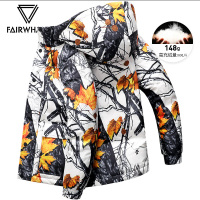 马克华菲羽绒服男短款2021新款高端连帽冬季帅气加厚潮流冬装外套