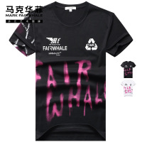 马克华菲短袖T恤男2020夏季新款ins潮牌潮流印花男生半袖衣服潮
