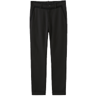 马克华菲休闲裤男2020秋季新款商务长裤冰丝薄款拼接修身小脚裤子