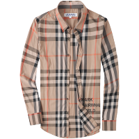 马克华菲格子衬衫男长袖2020秋季新款韩版潮流港风宽松帅气衬衣潮