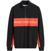 马克华菲卫衣男2020秋季新款撞色拉链套头立领摇粒绒卫衣外套潮牌