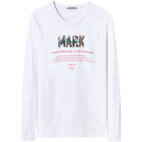 马克华菲长袖T恤男2020秋季新款衣服潮牌刺绣印花上衣纯棉打底衫