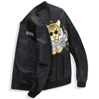 马克华菲夹克男士外套2021春季新款时尚刺绣休闲棒球服秋装上衣