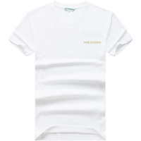 马克华菲短袖T恤男2021夏季新款潮牌潮流纯棉高端刺绣印花打底衫