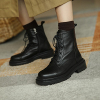 格瑞迪欧马丁靴秋冬单靴2020新款厚底英伦风网红百搭潮J7032