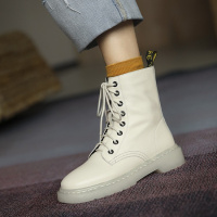 格瑞迪欧马丁靴女单靴2020年夏季新款厚底英伦风网红百搭潮J7003