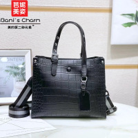 芭妮美姿新款潮时尚女士手提包简约时尚单肩大包斜挎627-3313