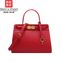 芭妮美姿红色新娘结婚包包女潮就行百搭质感时尚秋冬斜挎975
