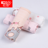 红豆(HODO)2019年夏季A类女童棉学生其他宝宝四季居家儿童内裤3条装