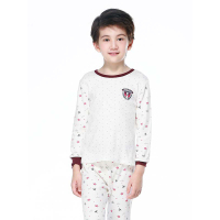 红豆（HODO）100%棉男童内衣全棉男童儿童内衣系列套装