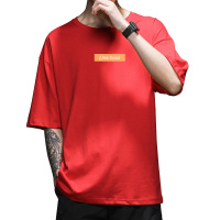 IKOPPOI 2019夏季新款男士纯棉短袖t恤宽松五分袖上衣印花潮牌 TX900-11