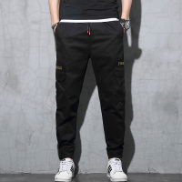 IKOPPOI男士休闲裤男工装九分裤宽松大码K9099