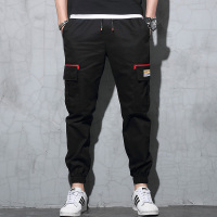 IKOPPOI男士休闲裤男工装九分裤宽松大码K9103