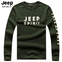 JEEP/吉普毛衣男2019秋冬新款毛衣男圆领套头宽松长袖毛衫青年潮流简约保暖针织衫A245