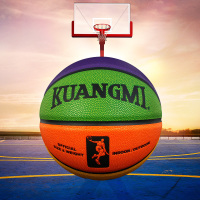 狂迷篮球耐磨标准比赛花瓣8色7号6号5号4号3号篮球