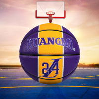 狂迷篮球运动训练24号湖人纪念款标准7号篮球