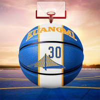 狂迷篮球运动训练30号勇士纪念款标准7号篮球