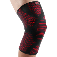 狂迷护膝透气弹力运动防护护膝（单只装）