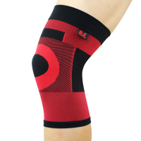 狂迷护具透气弹力运动防护护膝（单只装）