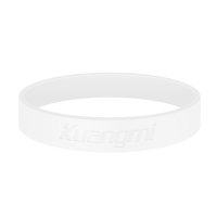 狂迷硅胶发光夜光腕带白色运动手环