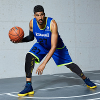 狂迷防撞篮球护膝蜂窝男长款专业膝盖加长护腿训练透气(单只装)