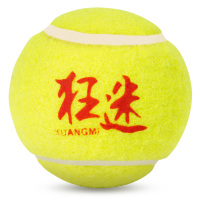狂迷网球训练球初学比赛耐磨入门练习球2个装（有绳）