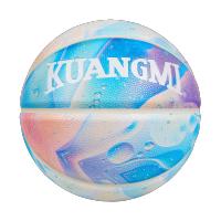 狂迷2020新品街头篮球彩绘个性花式7号成人专业标准耐磨比赛球