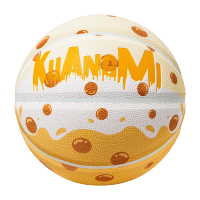 彩色主题街球气泡学生成人男女青少年儿童卡通花式567号室内外比赛篮球