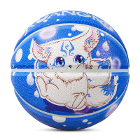 彩色主题街球气泡学生男女青少年儿童卡通花式5号室内外比赛篮球