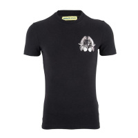 Versace/范思哲VJ男士logo印花短袖T恤圆领套头夏季【官网可验】