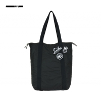 MCQ ALEXANDER MCQUEEN麦昆 休闲女包黑色 燕子徽章单肩包