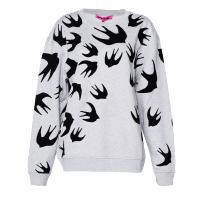MCQ ALEXANDERMCQUEEN亚历山大麦昆设计师品牌女士燕子款长袖卫衣