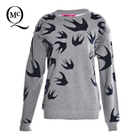 MCQ ALEXANDER MCQUEEN亚历山大麦昆女士燕子款 女士卫衣长袖T恤