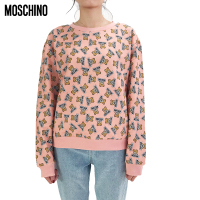 MOSCHINO CHEAPANDCHIC长袖套头卫衣 小熊logo 秋冬新款