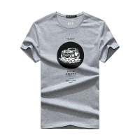 JEEP/吉普短袖T恤男宽松休闲纯棉男装半袖新款打底衫夏季薄款上衣