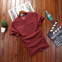 jeep/吉普2019夏季男士短袖T恤圆领吉普宽松休闲半袖潮